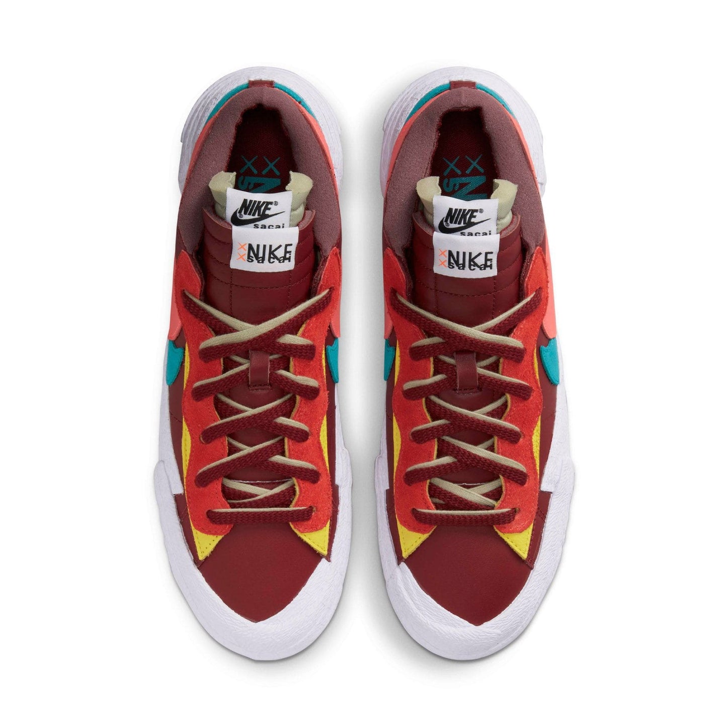 Nike x Sacai x KAWS Blazer Low 'Red'