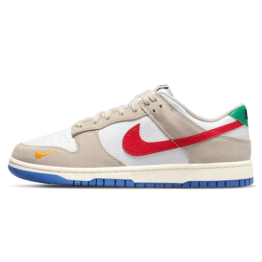Nike Dunk Low 'Light Iron Ore Red Blue'
