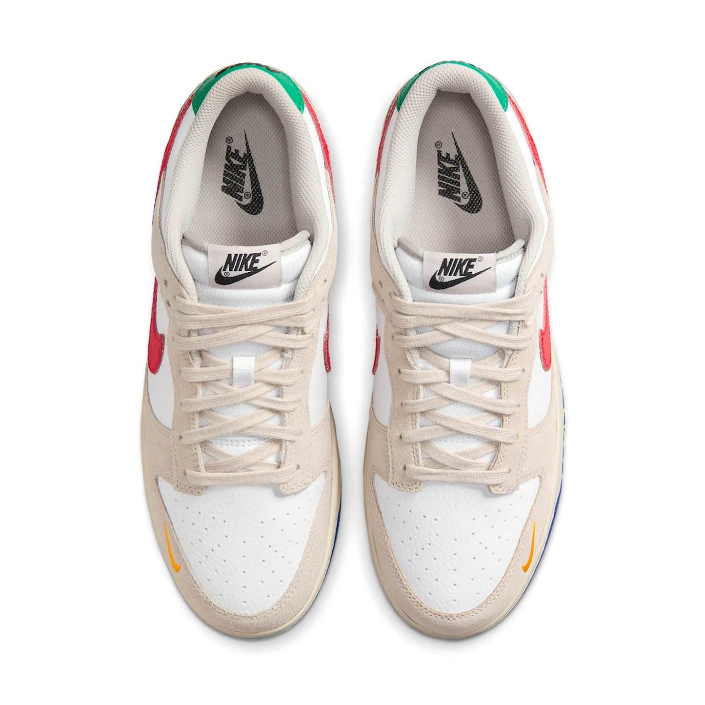 Nike Dunk Low 'Light Iron Ore Red Blue'