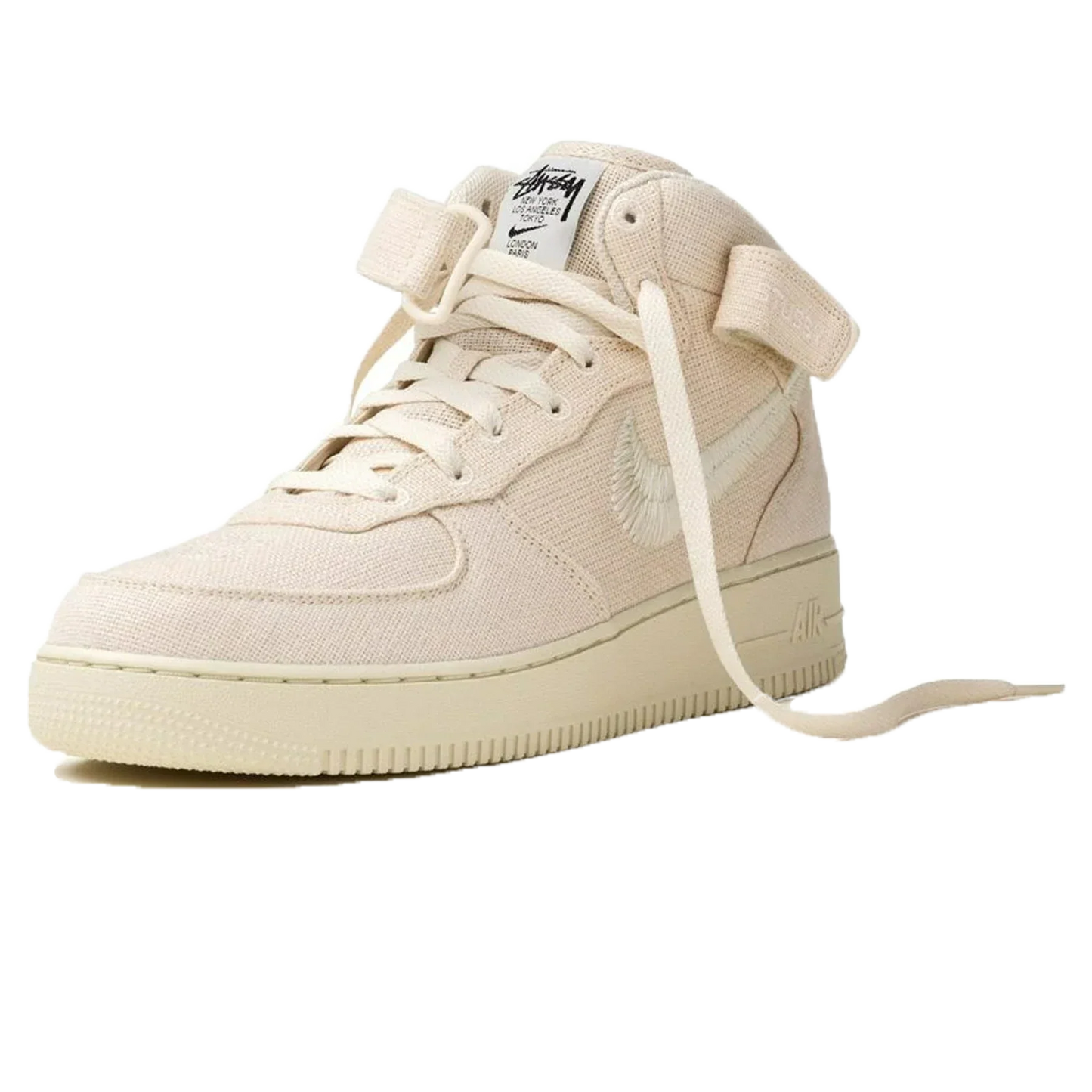 Nike x Stussy Air Force 1 Mid 'Fossil / Hemp'