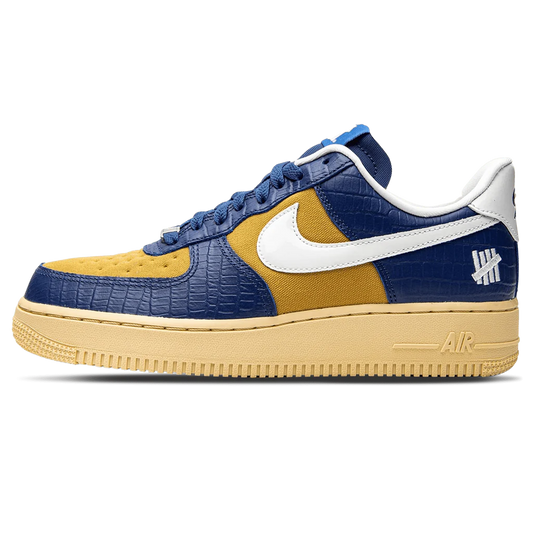 Nike x Undefeated Air Force 1 Low 5 On It 'Blue Yellow Croc'
